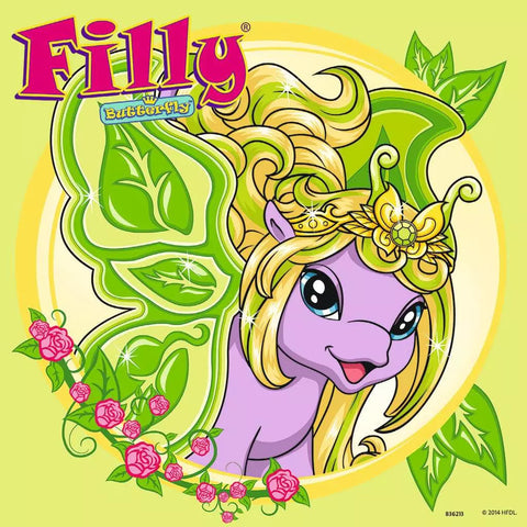 Ravensburger 3 dėlionės „Filly“, 3×49 det., nuo 5 m.