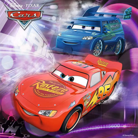 Ravensburger 3 dėlionės „Disney Pixar Ratai“, 3×49 det., nuo 5 m.