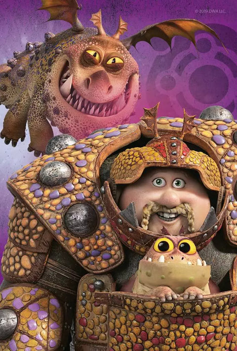 Ravensburger mini dėlionė „Drakonai II“, 54 det.