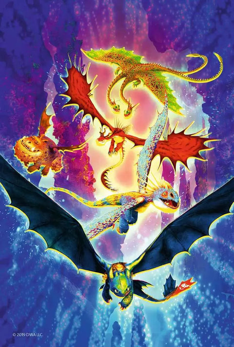 Ravensburger mini dėlionė „Drakonai II“, 54 det.