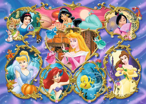 Ravensburger didelė dėlionė „Disney princesės“, 125 det., nuo 6 m.
