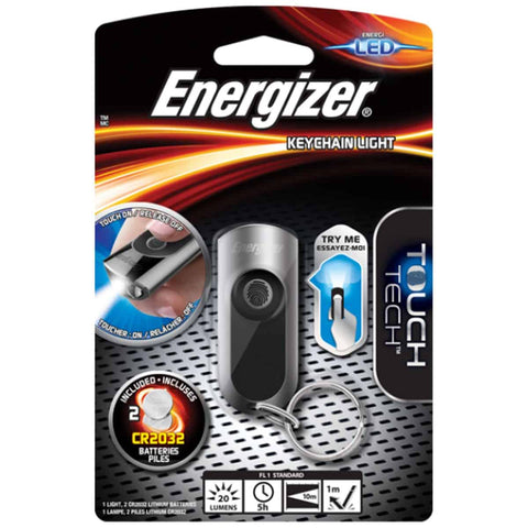 Energizer Touch Tech LED raktų pakabuko žibintuvėlis, 20 lm