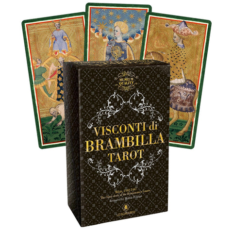 Visconti di Brambilla taro kortos su knyga, Renesanso reprodukcija