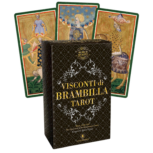 Visconti di Brambilla taro kortos su knyga, Renesanso reprodukcija