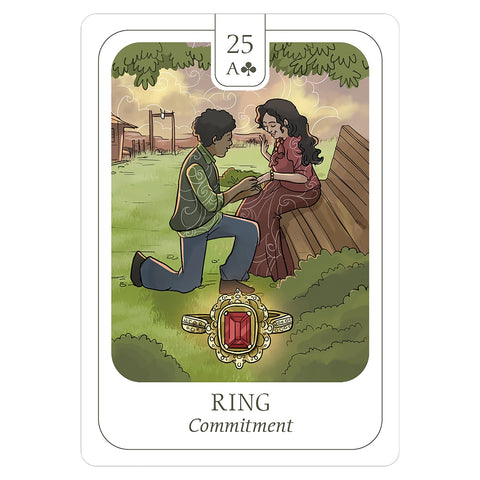 Simplicity Lenormand kaladė pradedantiesiems, 41 korta su vadovu