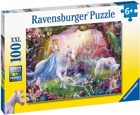 100 Puzzle XXL: Magical Unicorn - RAVENSBURGER dėlionėHOBI.LT 🇱🇹