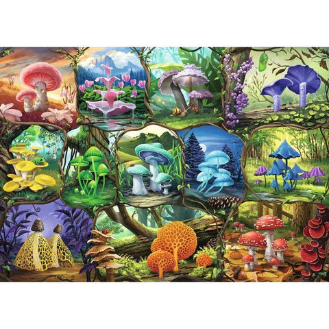 Ravensburger dėlionė „Nuostabūs grybai“, 1000 det.