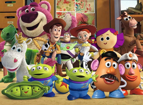 Ravensburger dėlionė „Disney Pixar Žaislų istorija“, 100 XXL det., nuo 6 m.