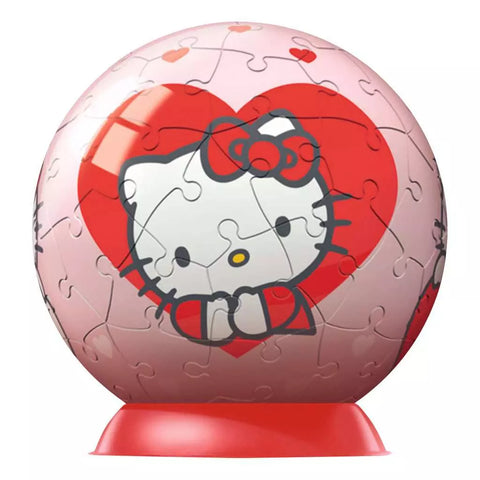 Ravensburger dėlionė + puzzleball® „Hello Kitty“, 100 + 60 det., nuo 7 m.