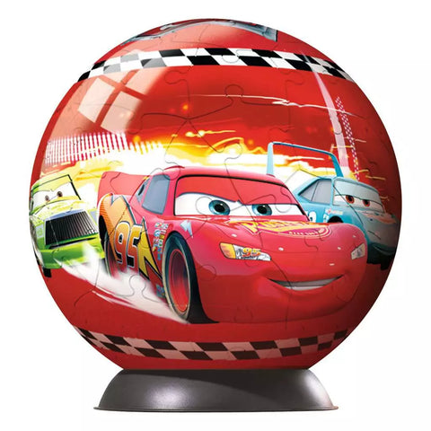 Ravensburger dėlionė + puzzleball® „Disney Pixar Ratai“, 100 + 60 det., nuo 7 m.