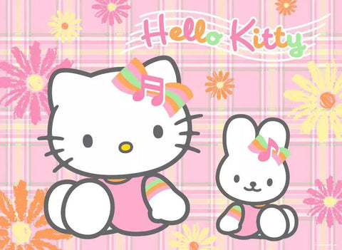 Ravensburger dėlionė „Hello Kitty“, 100 XXL det., nuo 6 m.