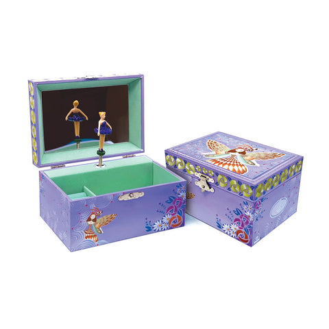 Svoora muzikinė papuošalų dėžutė su balerina ir veidrodžiu Esperides