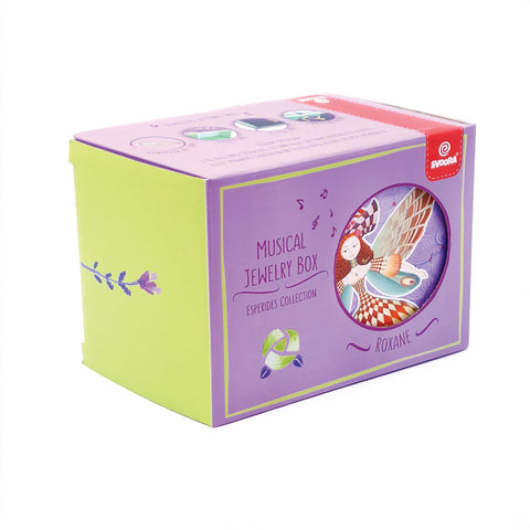 Svoora muzikinė papuošalų dėžutė su balerina ir veidrodžiu Esperides