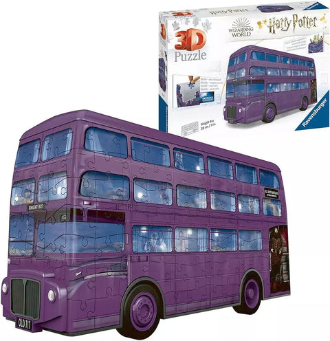 Ravensburger 3D dėlionė „Haris Poteris: Riterių autobusas“, 216 det., nuo 8 m.