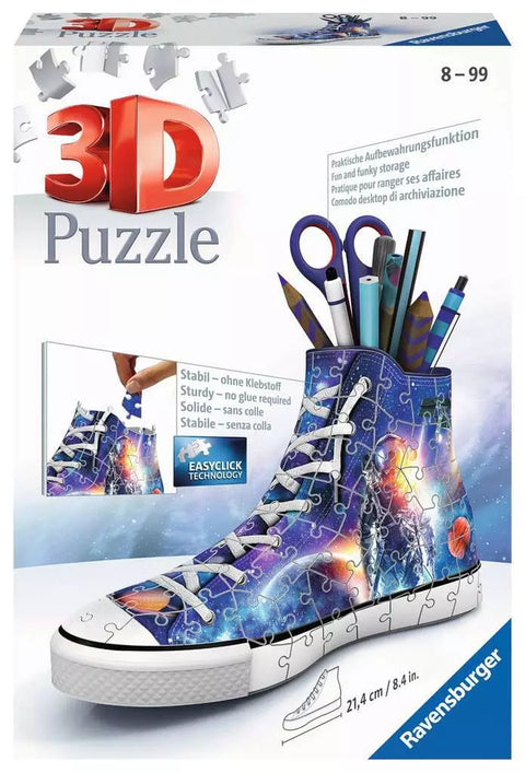 Ravensburger 3D dėlionė batas-pieštukinė „Kosmosas“, 108 det., nuo 8 m.