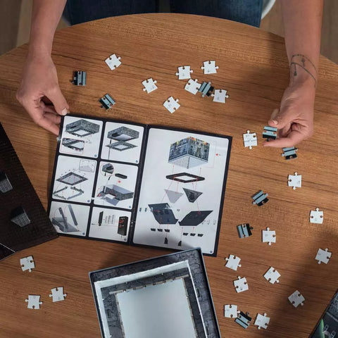 Ravensburger 3D dėlionė „Vaiduoklių namas“ su šviesa, 257 det., nuo 8 m.