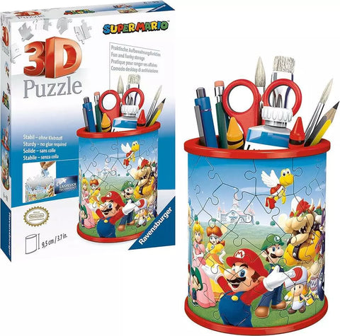 Ravensburger 3D dėlionė pieštukinė „Super Mario“, 54 det., nuo 6 m.