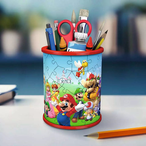 Ravensburger 3D dėlionė pieštukinė „Super Mario“, 54 det., nuo 6 m.