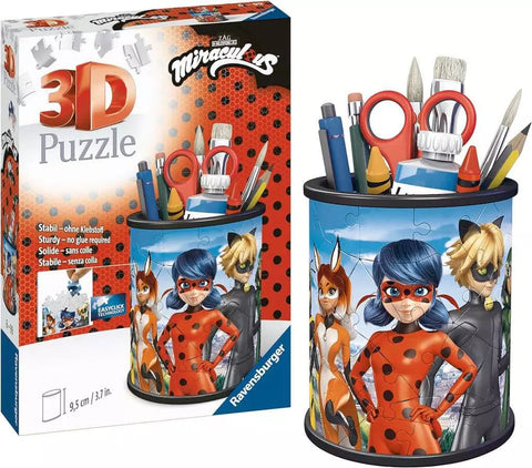 Ravensburger 3D dėlionė pieštukinė „Stebuklingoji Boružėlė“, 54 det., nuo 6 m.