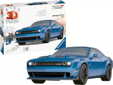 Ravensburger 3D dėlionė „Dodge Challenger SRT Hellcat“, 163 det., nuo 10 m.