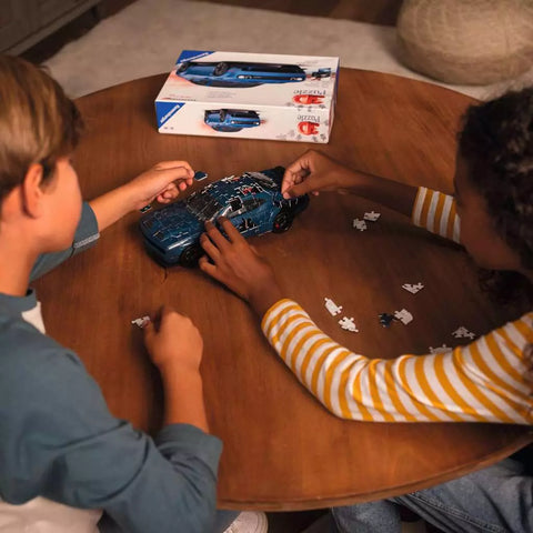 Ravensburger 3D dėlionė „Dodge Challenger SRT Hellcat“, 163 det., nuo 10 m.