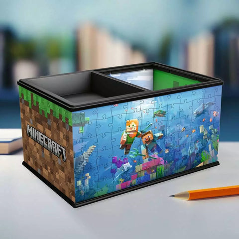 Ravensburger 3D dėlionė dėžė daiktams „Minecraft“, 216 det., nuo 8 m.