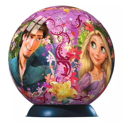 Ravensburger 3D dėlionė-rutulys „Disney Auksaplaukė“, 108 det., nuo 7 m.