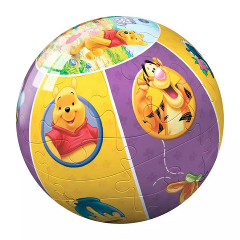Ravensburger 3D dėlionė-rutulys „Mikė Pūkuotukas“, 24 det., nuo 4 m.