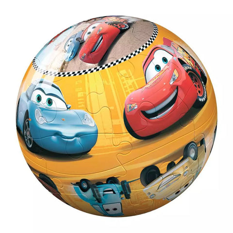 Ravensburger 3D dėlionė-rutulys „Disney Ratai mažiesiems“, 24 det., nuo 4 m.