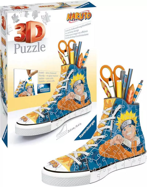 Ravensburger 3D dėlionė batas-pieštukinė „Naruto“, 108 det., nuo 8 m.