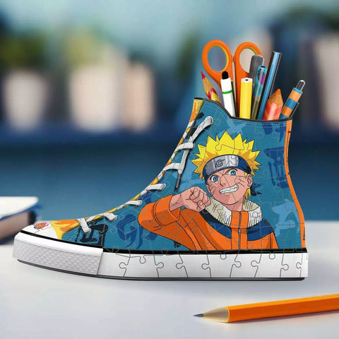 Ravensburger 3D dėlionė batas-pieštukinė „Naruto“, 108 det., nuo 8 m.