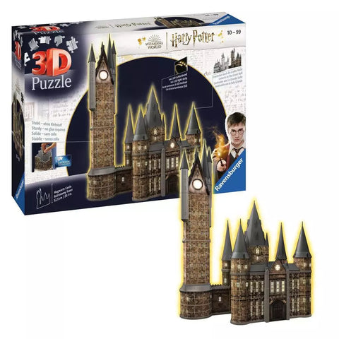 Ravensburger 3D dėlionė „Haris Poteris: Astronomijos bokštas naktį“, 626 det.