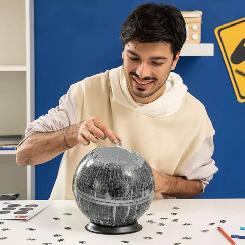 Ravensburger 3D dėlionė „Star Wars: Mirties žvaigždė“, 540 det., nuo 10 m.