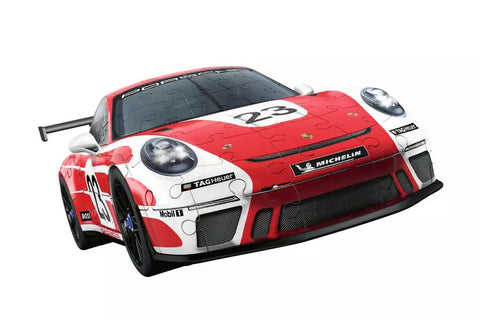 Ravensburger 3D dėlionė „Porsche 911 GT3 Cup Salzburg“, 152 det., nuo 8 m.