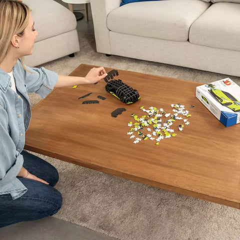 Ravensburger 3D dėlionė „Lamborghini Huracán EVO“ žalias, 156 det., nuo 8 m.