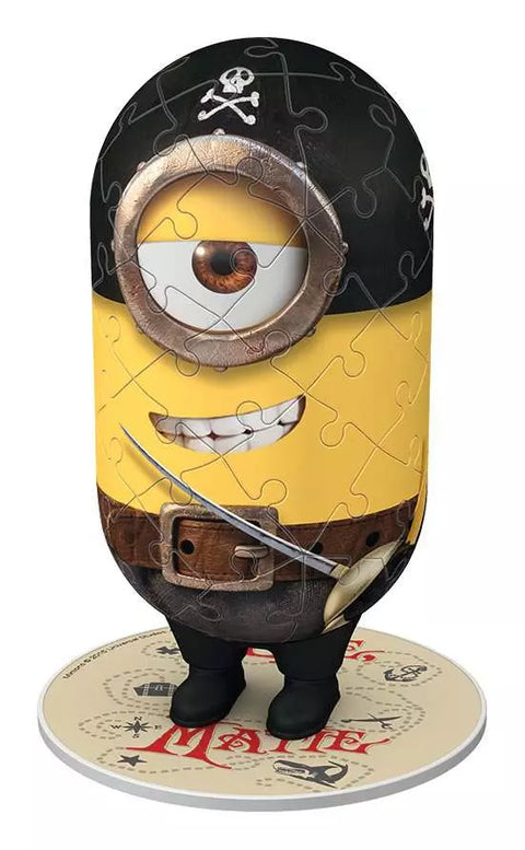 Ravensburger 3D dėlionė-figūrėlė „Pimpačiukas piratas“, 54 det., nuo 7 m.