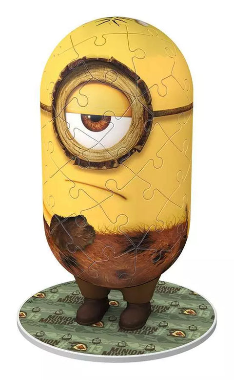 Ravensburger 3D dėlionė-figūrėlė „Pimpačiukas urvinis žmogus“, 54 det., nuo 7 m.