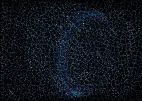 Ravensburger dėlionė „Krypt Universe Glow“, tamsoje šviečianti, 881 det.