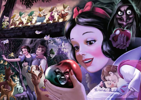Ravensburger dėlionė „Disney Snieguolė. Herojių kolekcija“, 1000 det.