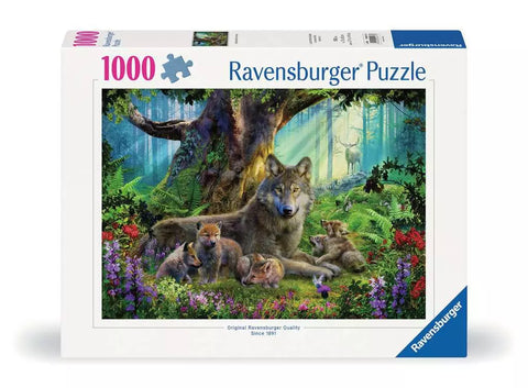 Ravensburger dėlionė „Vilkai miške“, 1000 det.
