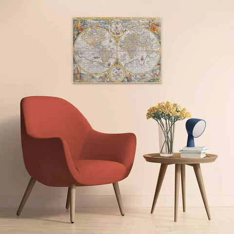 Ravensburger dėlionė „Istorinis pasaulio žemėlapis“, 1500 det.