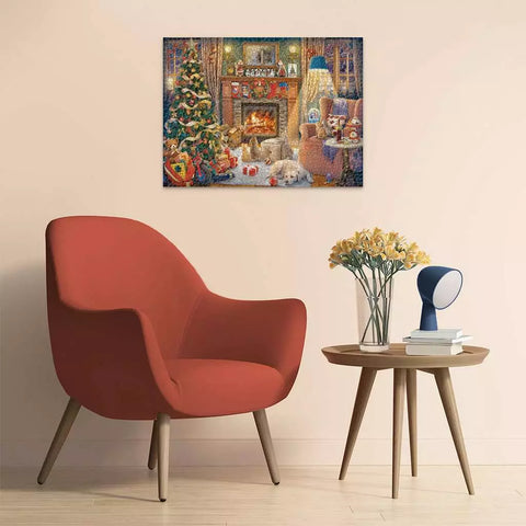 Ravensburger dėlionė „Kūčių vakaras“, 1500 det.