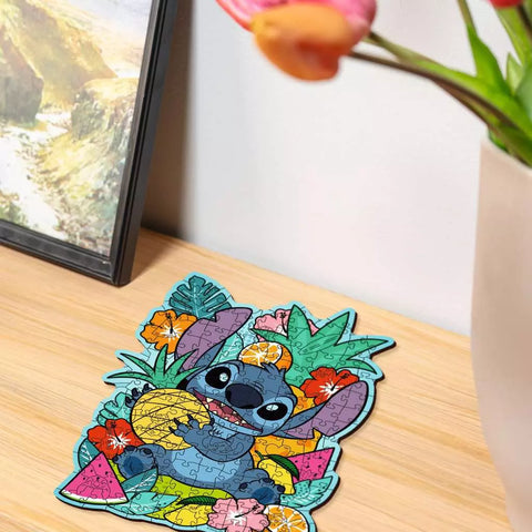 Ravensburger medinė dėlionė „Disney Stitch“, 150 det., nuo 10 m.