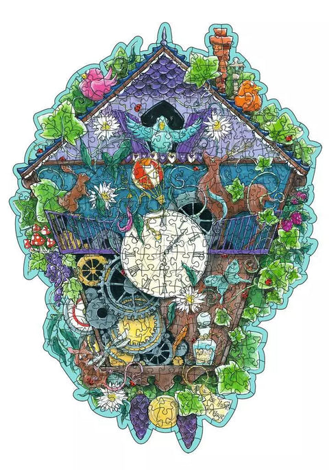 Ravensburger medinė dėlionė „Gegutės laikrodis“, 300 det., nuo 12 m.