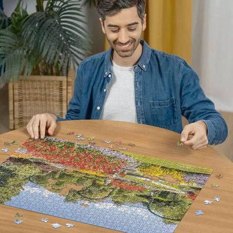 Ravensburger dėlionė „Vilos Pallavicino parkas Strezoje“, 1000 det.