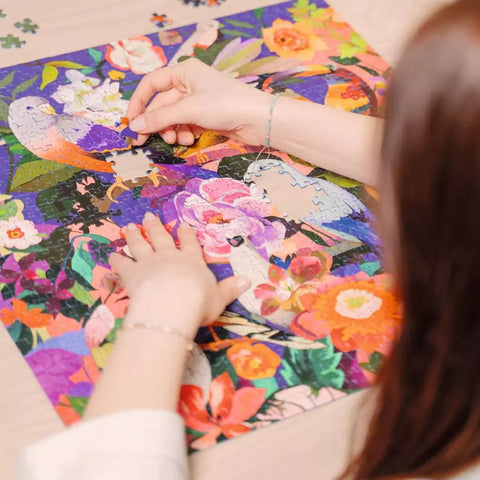 Ravensburger dėlionė „Art & Soul: paukščių stebėjimas“, 750 det.