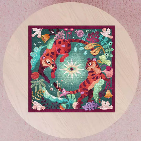 Ravensburger dėlionė „Art & Soul: gyvūnų dvasia“, 750 det.