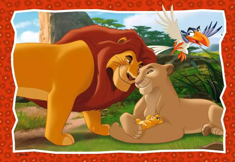 Ravensburger 2 dėlionės „Disney Liūtas karalius“, 2×24 det., nuo 4 m.