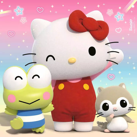 Ravensburger 3 dėlionės „Hello Kitty“, 3×49 det., nuo 5 m.