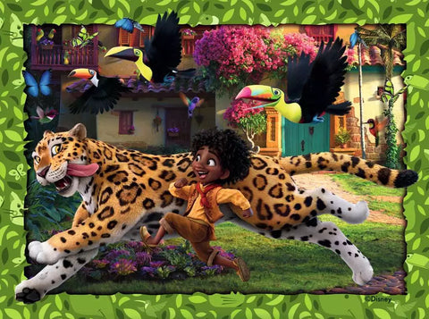 Ravensburger 4 dėlionės „Disney Užkerėti“, 12–24 det., nuo 3 m.